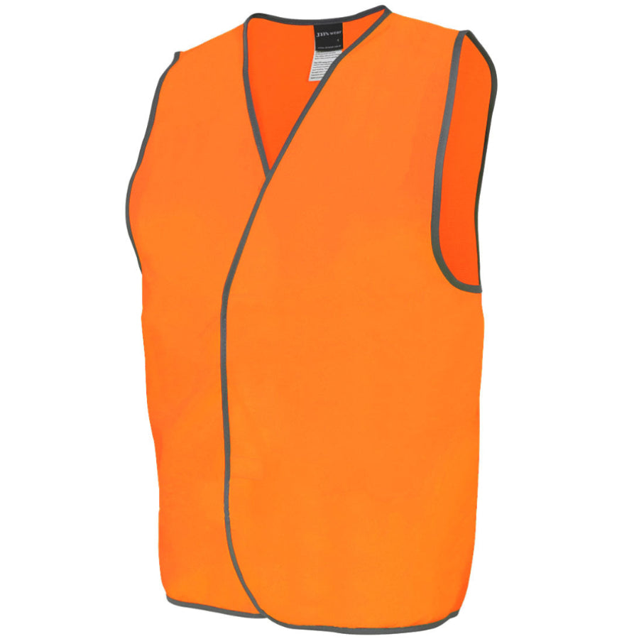 JB'S  Hi Vis Safety Vest (6HVSV) Orange