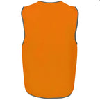 JB'S  Hi Vis Safety Vest (6HVSV) Orange