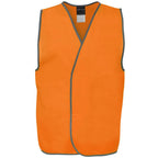 JB'S  Hi Vis Safety Vest (6HVSV) Orange