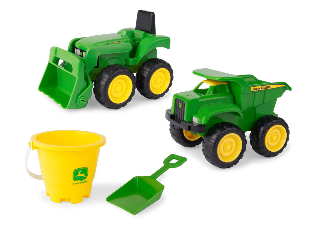 John Deere Childrens Sand Pit Value Set with Bucket and Shovel (46745)