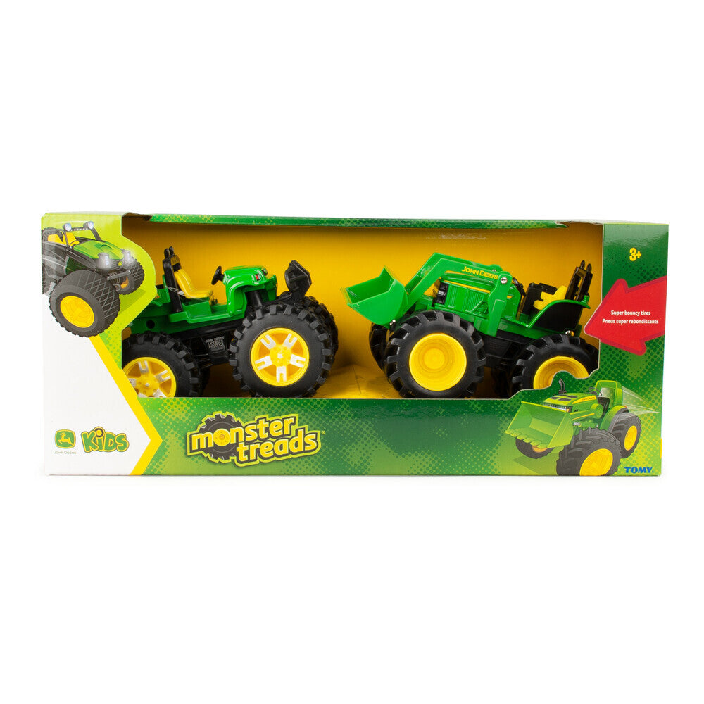 John Deere Childrens Die Cast Monster Treads - 2 Pack (37563)