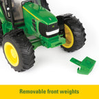 John Deere Childrens Big Farm JD Tractor with Wagon (46077)