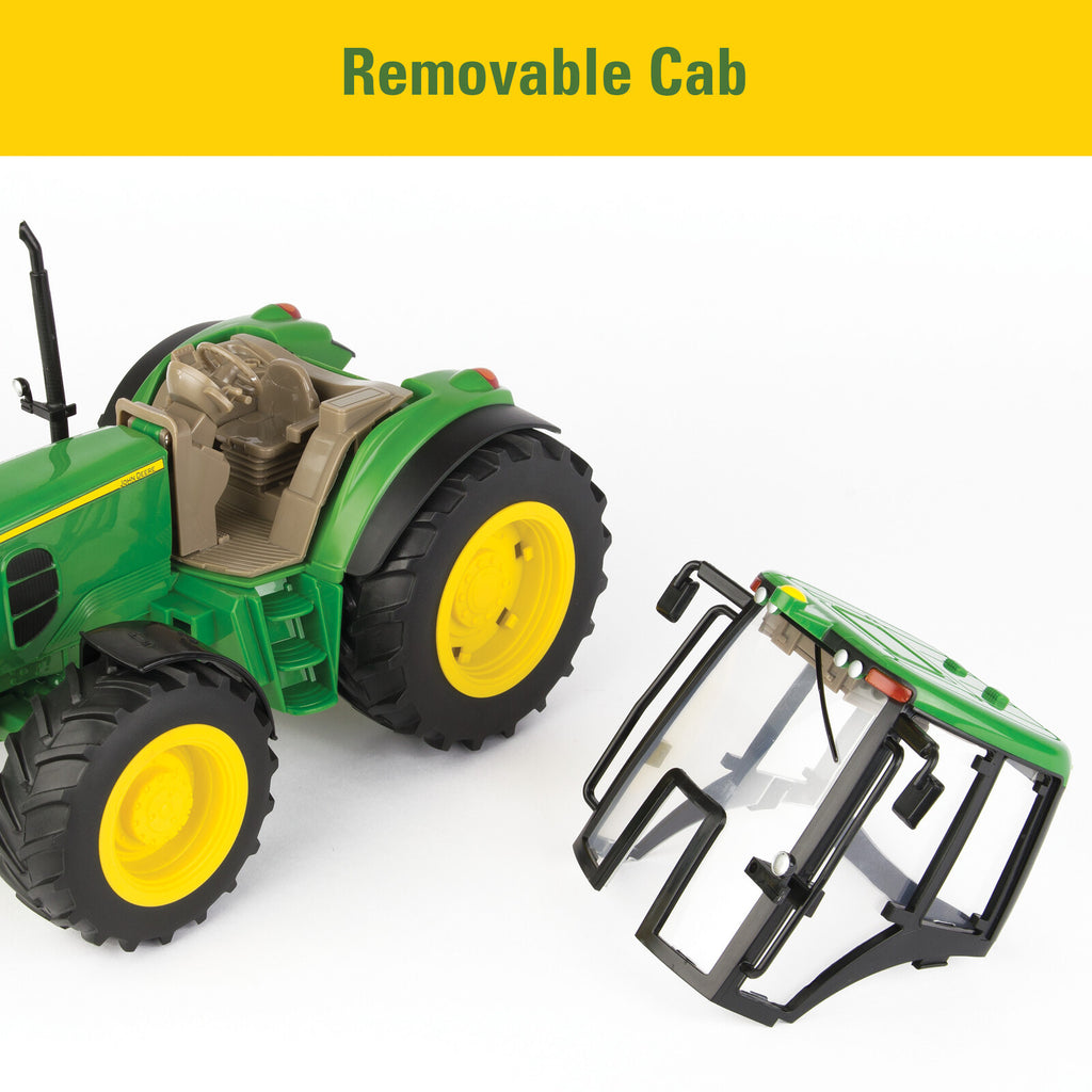 John Deere Childrens Big Farm JD Tractor with Wagon (46077)