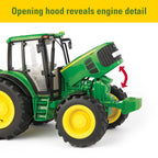 John Deere Childrens Big Farm JD Tractor with Wagon (46077)