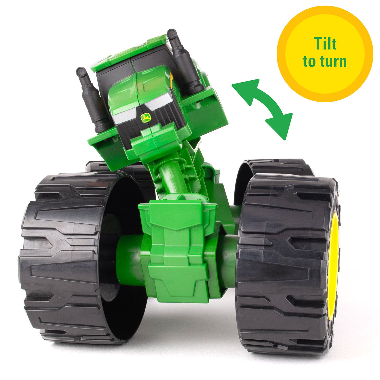 John Deere Childrens Monster Treads All-Terrain Tractor (25cm) (47492)