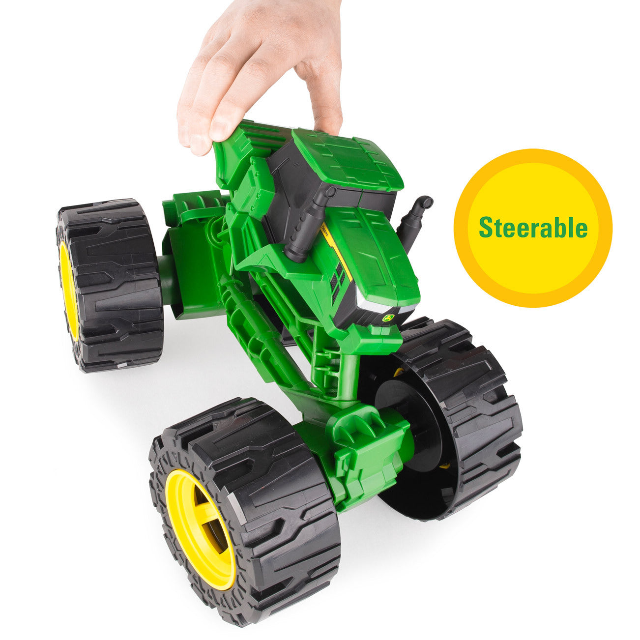 John Deere Childrens Monster Treads All-Terrain Tractor (25cm) (47492)