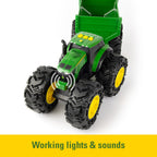 John Deere Childrens Monster Treads Tractor and Wagon (47353)