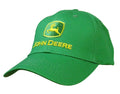 John Deere JD Logo "Nothing Runs Like a Deer" Cap (13080000YW00) Green/Yellow OSFM