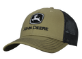 John Deere JD Twill/Trucker Mesh Cap (13080868OV00) Olive OSFM