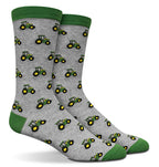 John Deere Mens JD Tractor Row 2 Pack Fashion Socks (JD178G10CAU) Tractors O/S