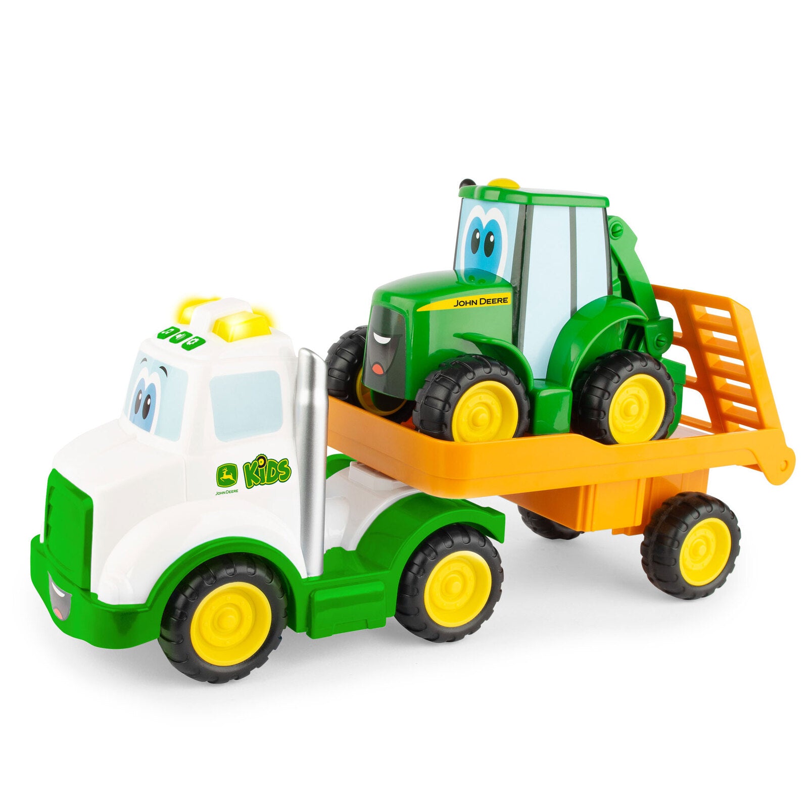 John Deere Childrens Farmin' Friends Hauling Set (Lights & Sounds) (47207)