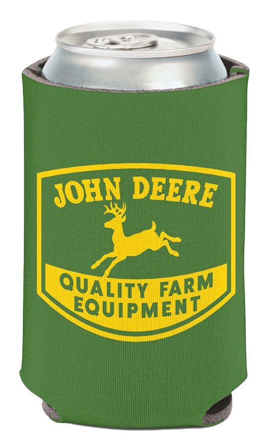 John Deere Retro Quality Farm Equipment Logo Can Cooler 12oz/375ml) (34611321) Green