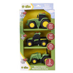 John Deere Childrens JD Lights & Sounds Mini Tractors 3 Pack (470374)