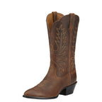 Ariat Womens Heritage R-Toe Western Boots (10001021) Distressed Brown 5.5C