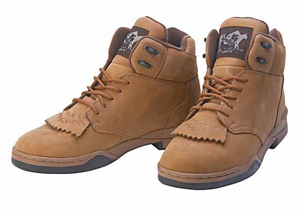 Roper Womens Horseshoe Kiltie Shoes (21350360) Amber 9