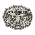Montana Silversmiths Childrens Classic Impressions Lil Buckaroo Skull Attitude Buckle (A608S) [AD]