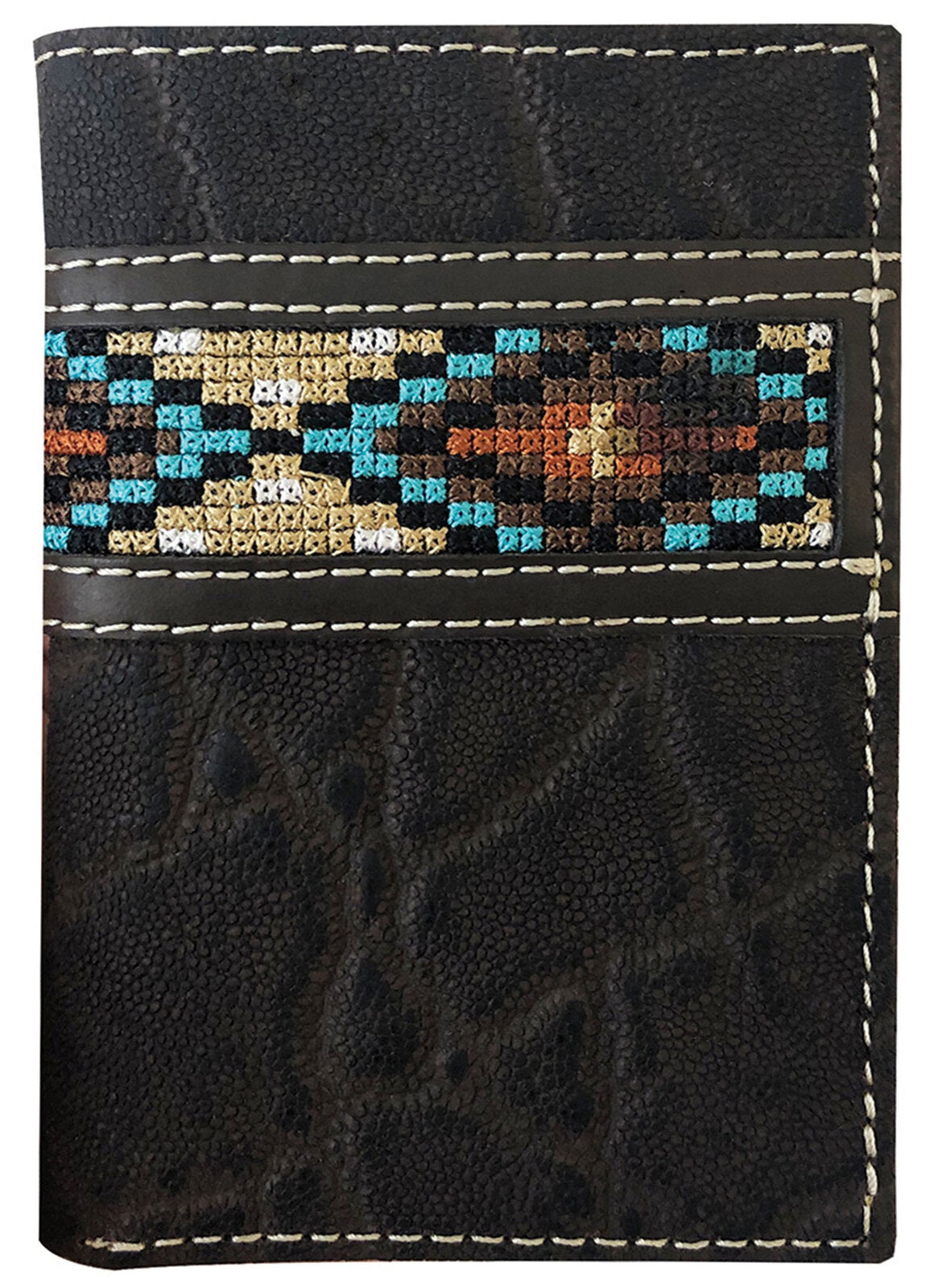 Roper Mens Tri-Fold Wallet (8139100) Aztec Brown