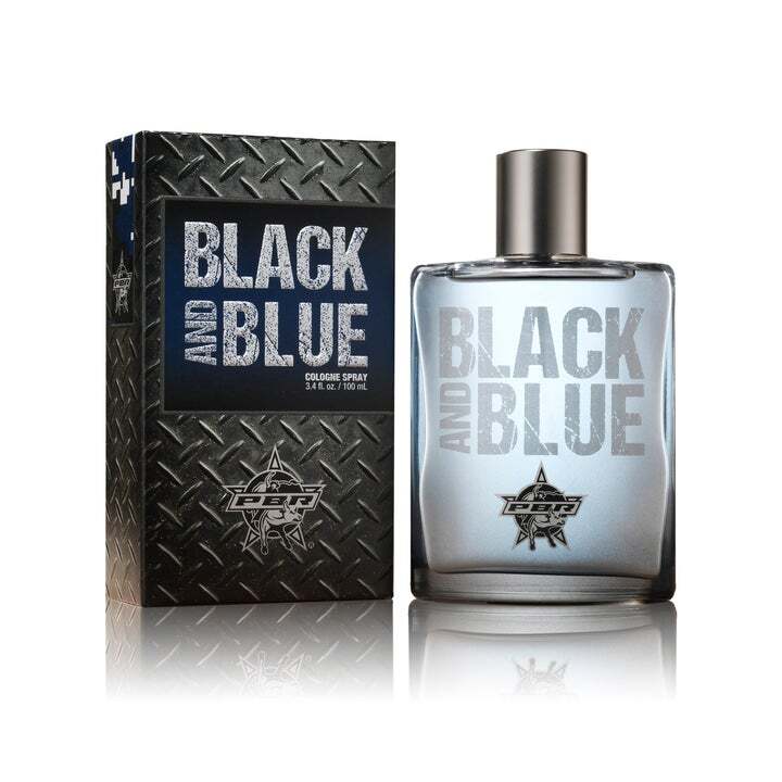 Tru Western Mens PBR Black & Blue Cologne 100ml (92235)