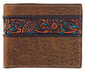 Roper Bi Fold Tooled Leather Wallet (8150100) Tan