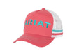 Ariat Unisex Patriot Trucker Cap (AC2211) Raspberry OSFM