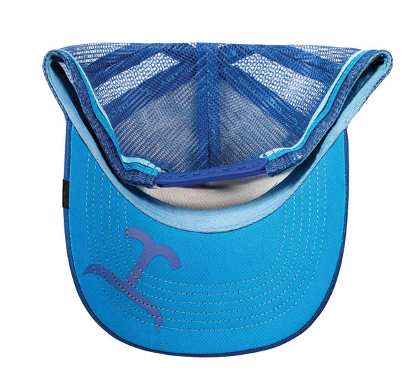 Just Country Mens Camo Truckers Caps (JCCAP2) Cobalt [GD]