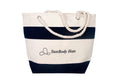 Sunbody Hats Unisex Soho Tote Bag (2001NAT/NAVY) Natural/Navy