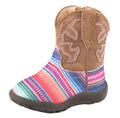 Roper Infants Cowbaby Glitter Serape Western Boots (16901115) Serape/Tan 1