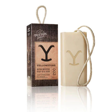 Tru Western Mens Yellowstone Bunkhouse Soap on a Rope 10oz/283gm (96109)