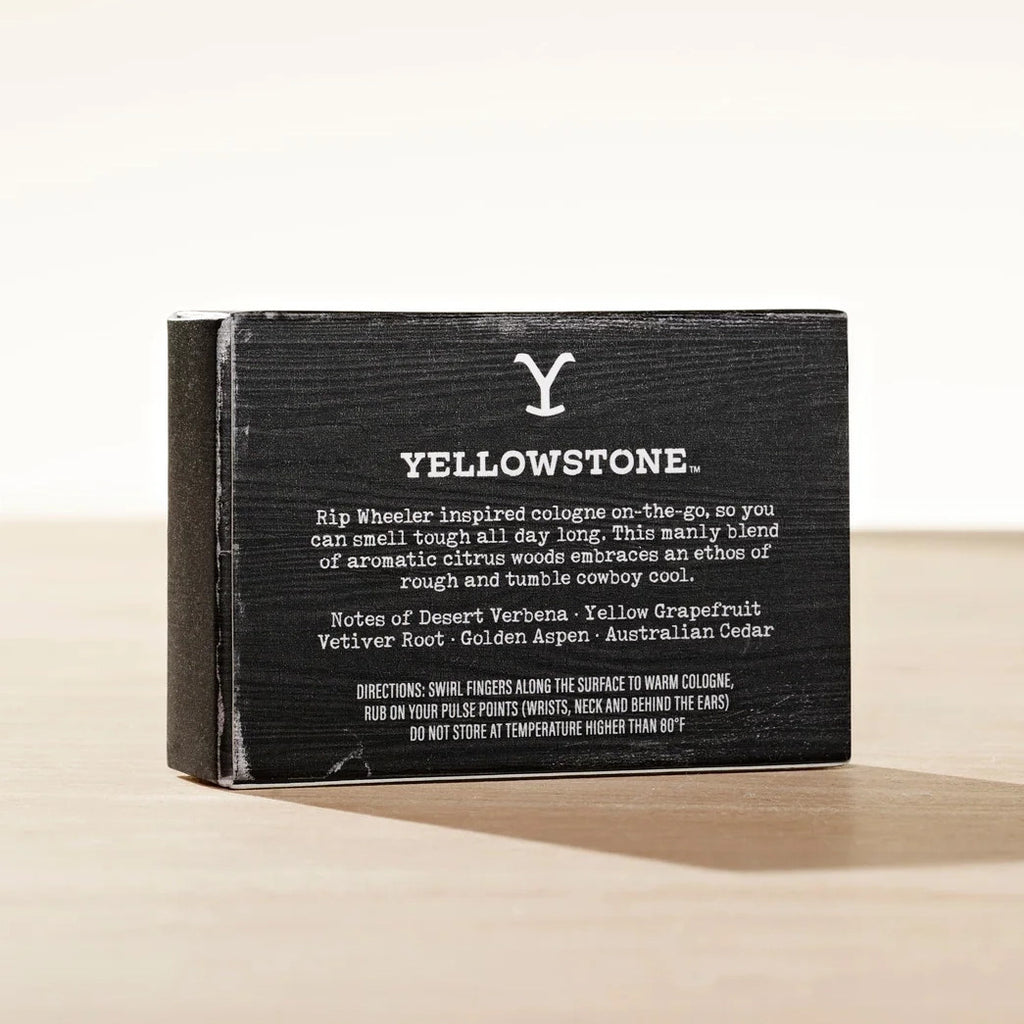Tru Western Mens Yellowstone Solid Cologne 0.6OZ (96340)  [SD]