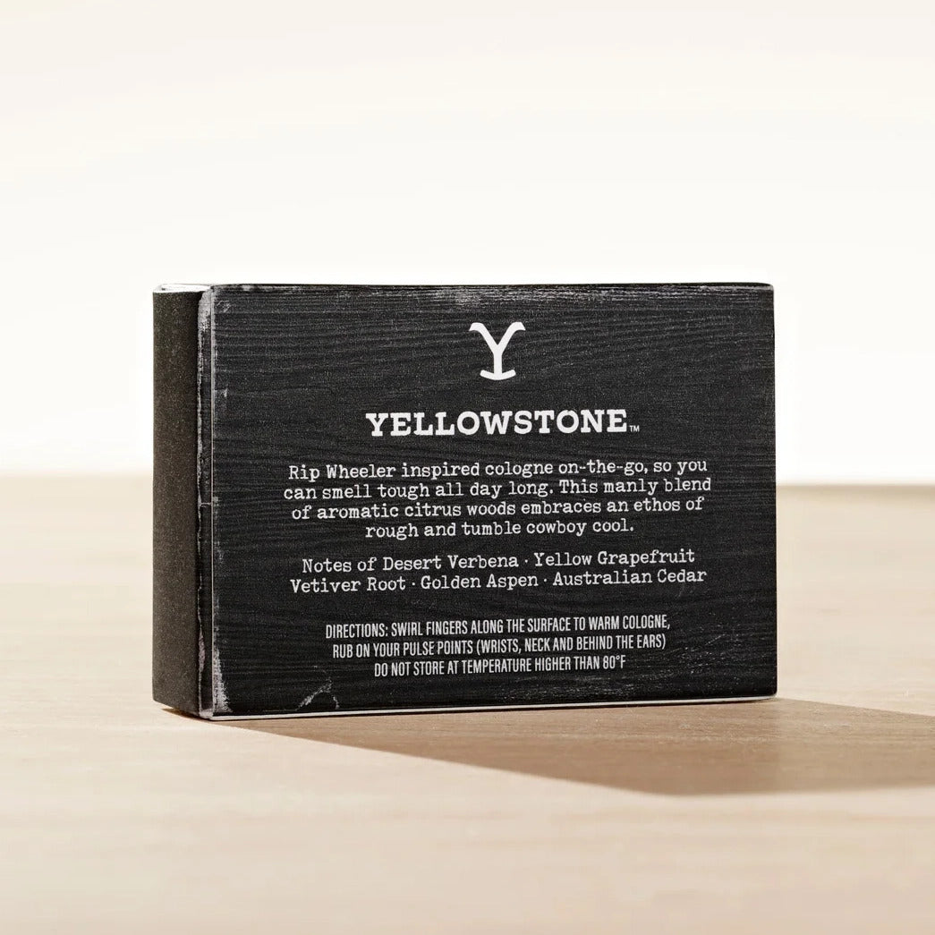 Tru Western Mens Yellowstone Solid Cologne 0.6OZ (96340)  [SD]