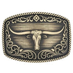 Montana Silversmiths Montana Western Attitude Buckle (A973C) Silver One Size [SD]
