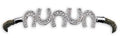 Montana Silversmiths Montana Horseshoes Bracelet (BC808)