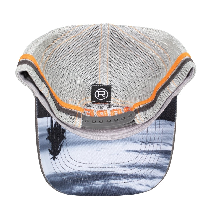 Roper Western Scene Trucker Cap (RC2409) Charcoal/Grey OSFM