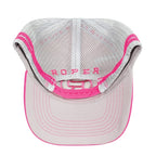 Roper Logo Trucker Cap (RC2412) Hot Pink OSFM
