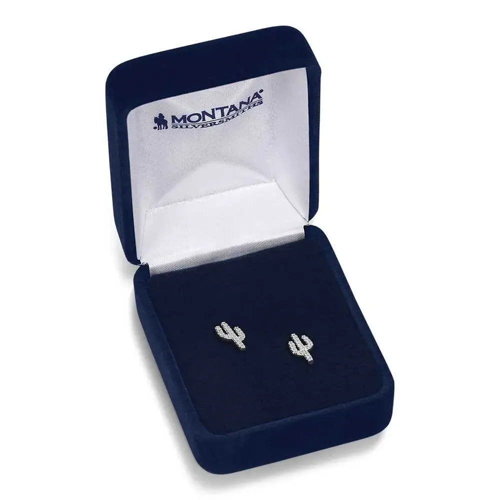Montana Silversmiths Sparkling Saguaro Earrings (ER5868)