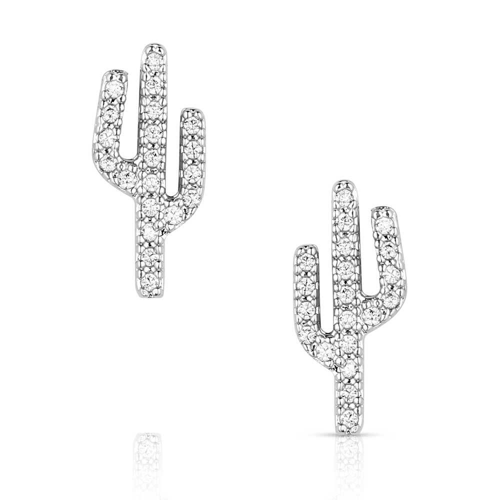 Montana Silversmiths Sparkling Saguaro Earrings (ER5868)