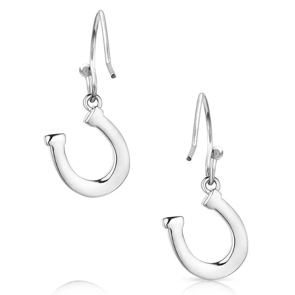 Montana Silversmiths Dainty Horseshoe Earrings (ER5941)