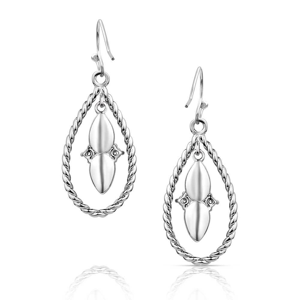 Montana Silversmiths Moonlit Ocean Turquoise Earrings (ER5956)