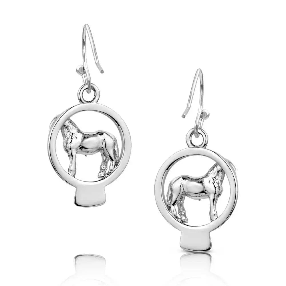 Montana Silversmiths Horses of the World Earrings (QER5971)