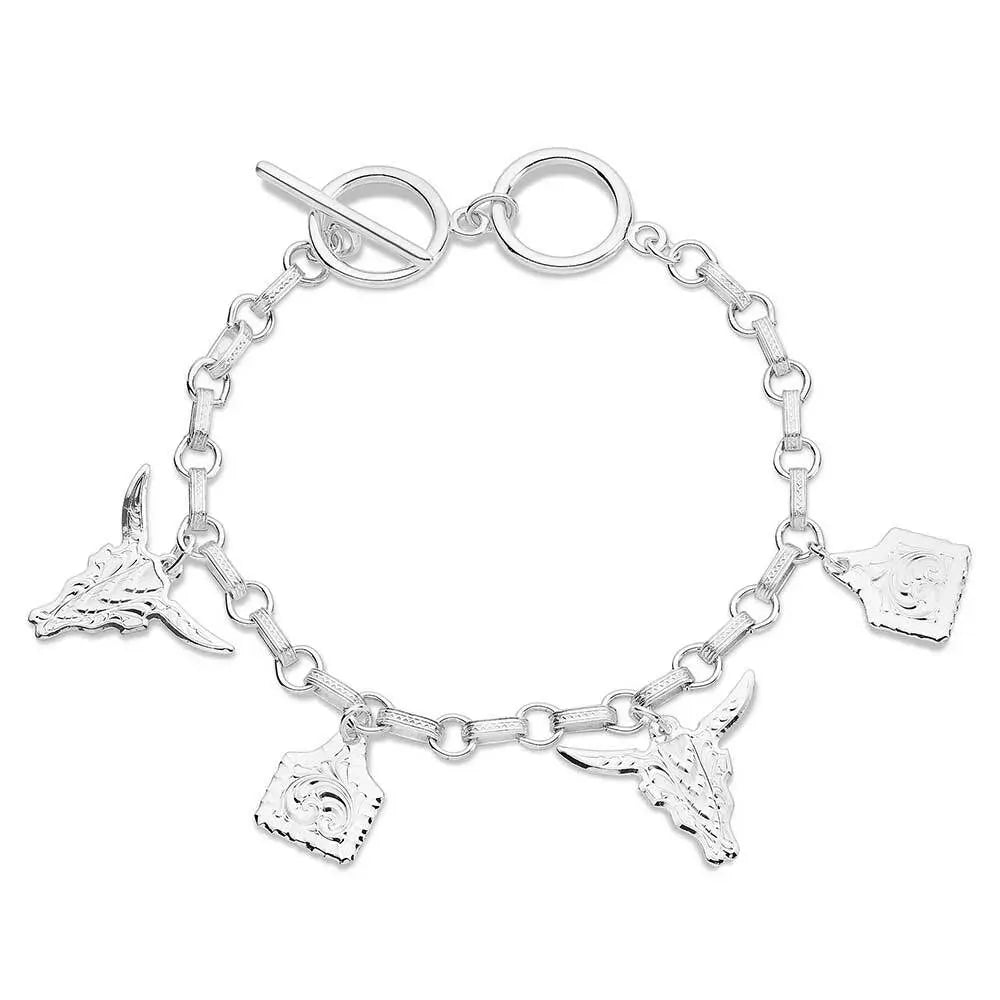 Montana Silversmiths Country Charm Bracelet (BC5835)