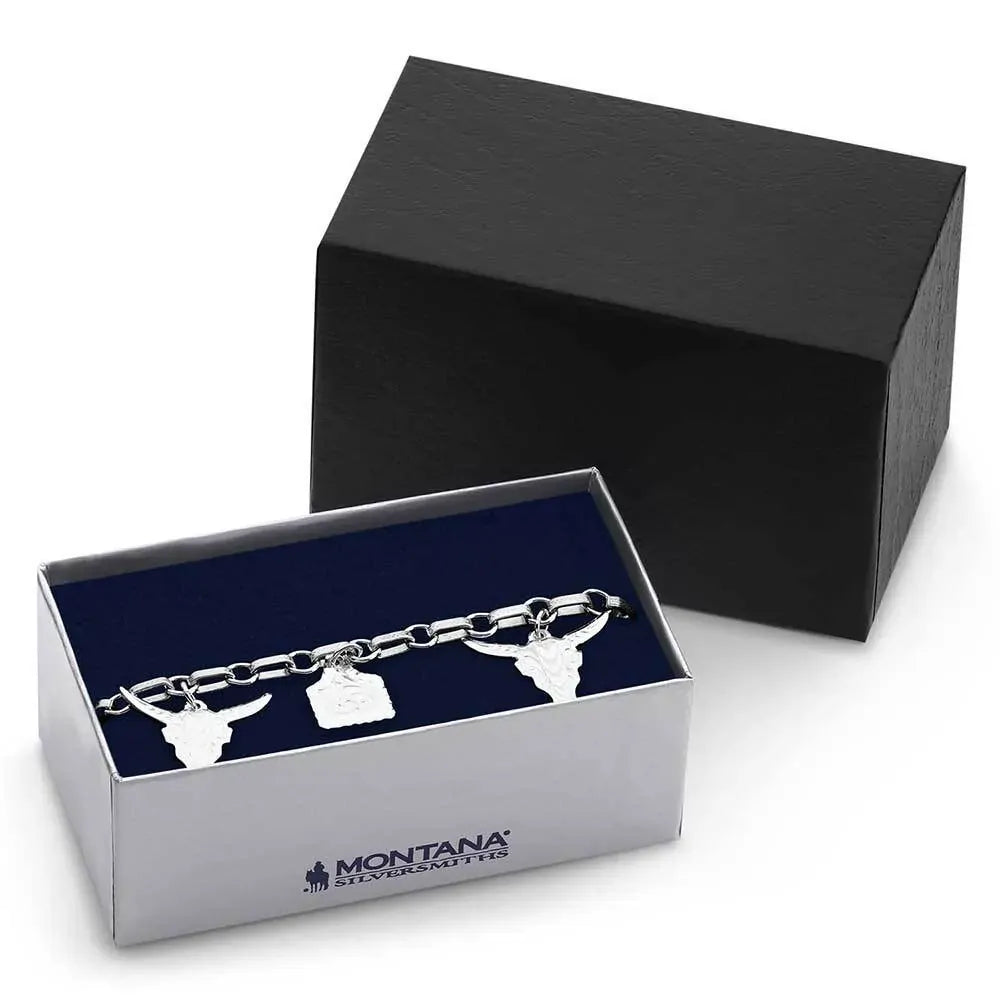 Montana Silversmiths Country Charm Bracelet (BC5835)