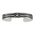 Montana Silversmiths Midnight's Narrow Steps Cuff (BC890BK)