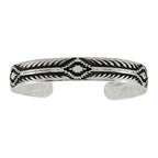 Montana Silversmiths Midnight's Narrow Steps Cuff (BC890BK)