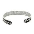 Montana Silversmiths Midnight's Narrow Steps Cuff (BC890BK)