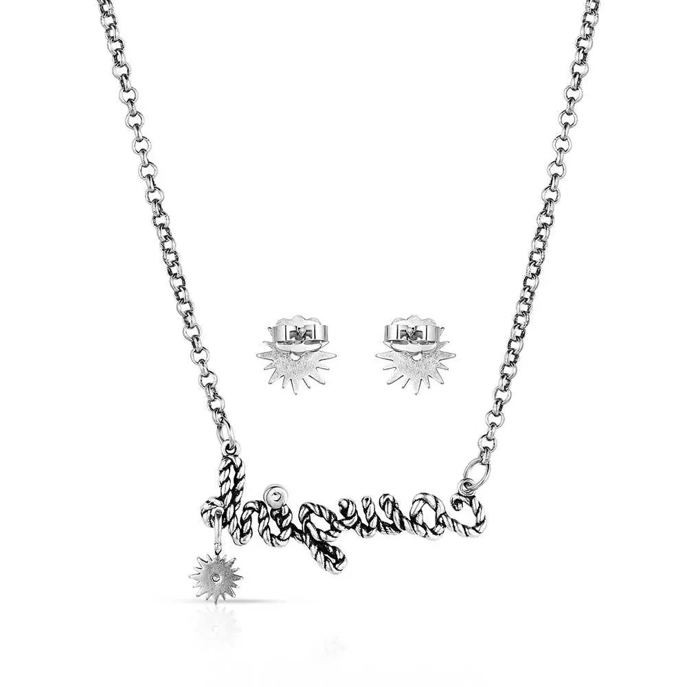 Montana Silversmiths For the Cowgirls Jewellery Set (CSTJS5841)
