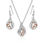 Montana Silversmiths Whisps of Elegance Crystal Jewellery Set (JS5780)