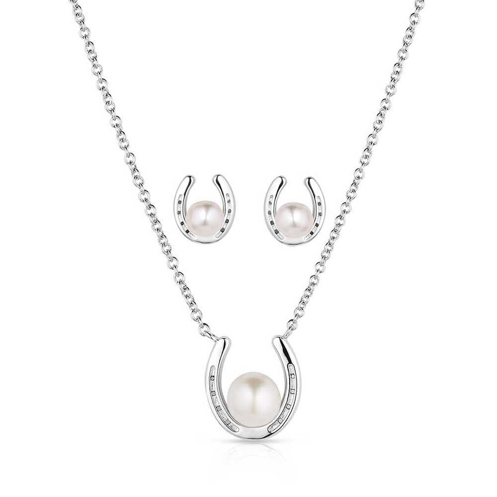 Montana Silversmiths Delicate Embrace Pearl Jewellery Set (JS5847)