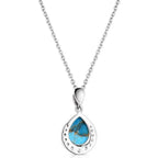 Montana Silversmiths Blue Rivers Turquoise Necklace (NC5958)