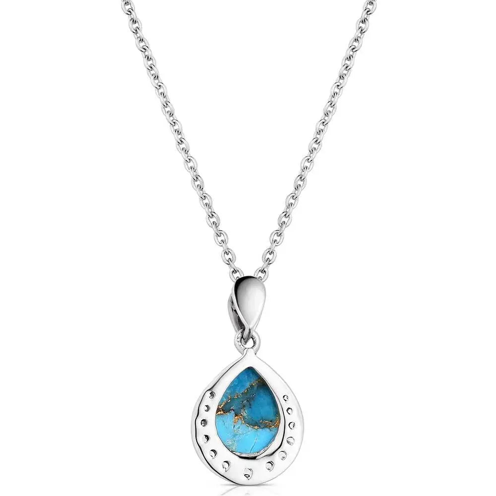 Montana Silversmiths Blue Rivers Turquoise Necklace (NC5958)