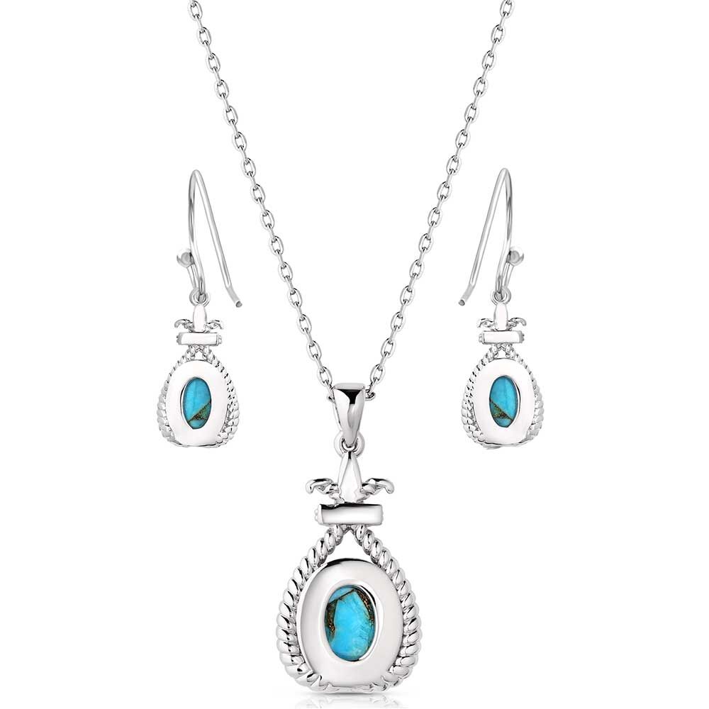 Montana Silversmiths Turquoise Revival Jewellery Set (JS6035)